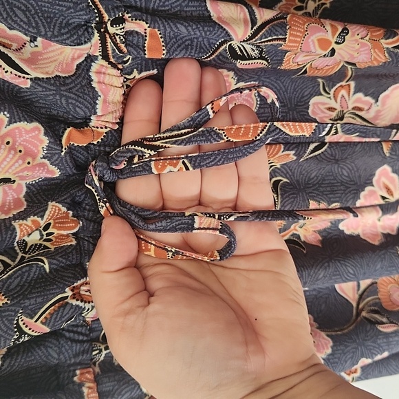 NWT Maurice’s Blue Floral Tube Top Strapless  Romper -Size S - Picture 7 of 13